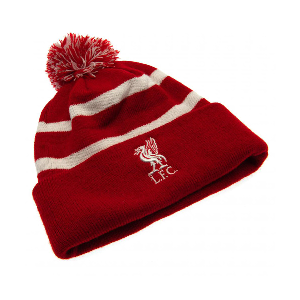 リヴァプール サッカーグッズ ボンボン付きニット帽
