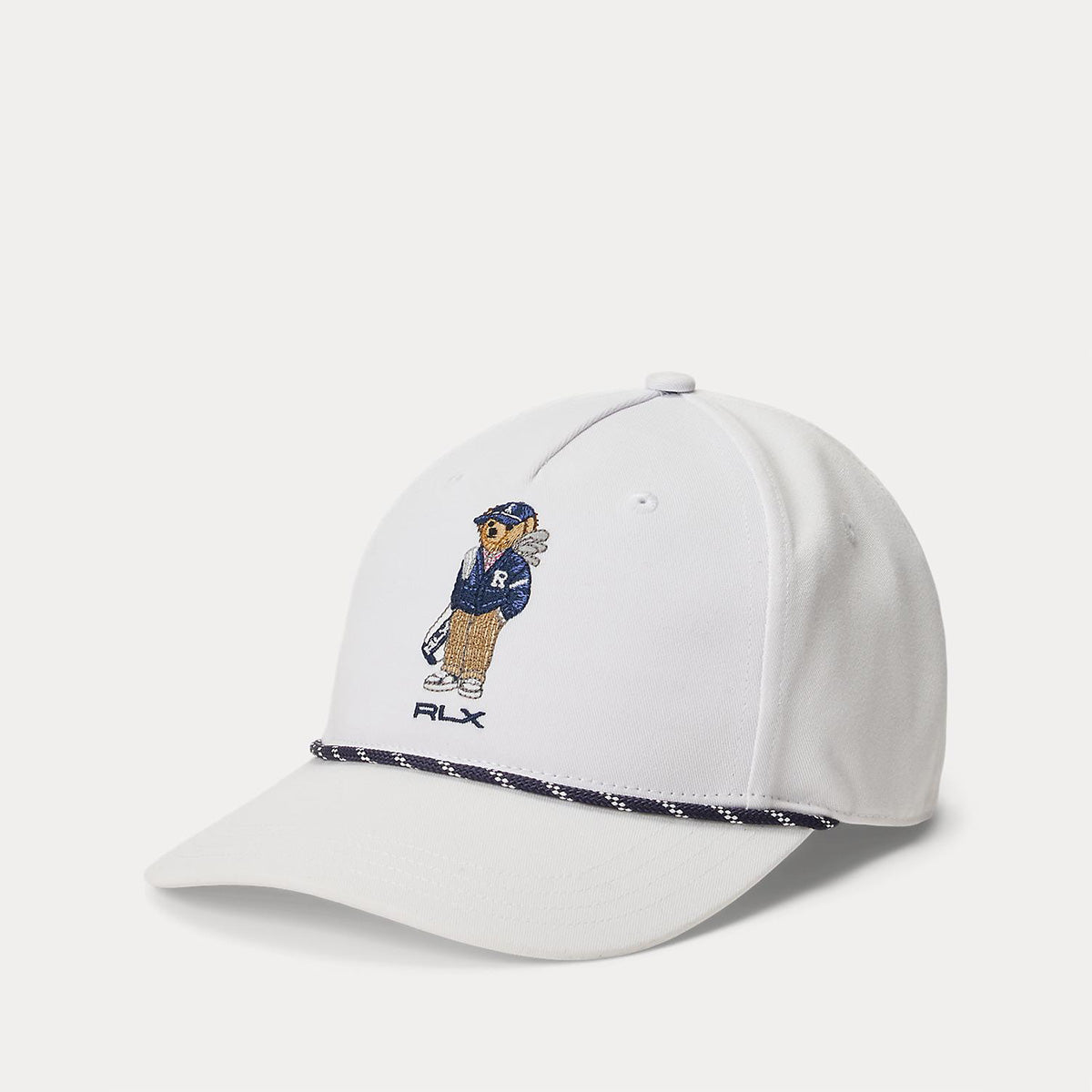 【ラルフローレン】RLX アールエルエックス ゴルフ キャップ ポロベア 白×紺 RLX RALPH LAUREN(アールエルエックス ラルフ ローレン) 【RLX】メンズ