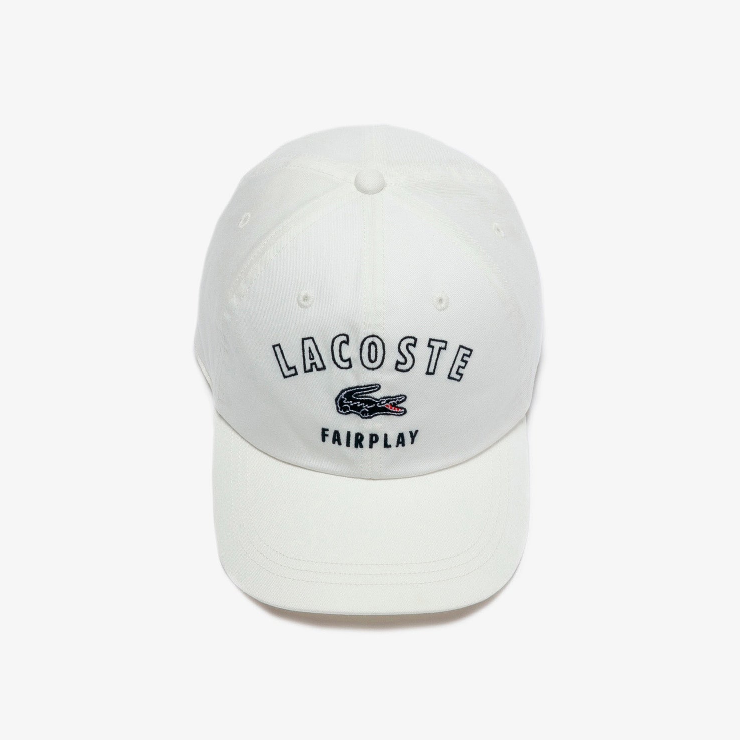 ラコステ/LACOSTE】刺繍入り6方キャップ | WOWOW百貨店