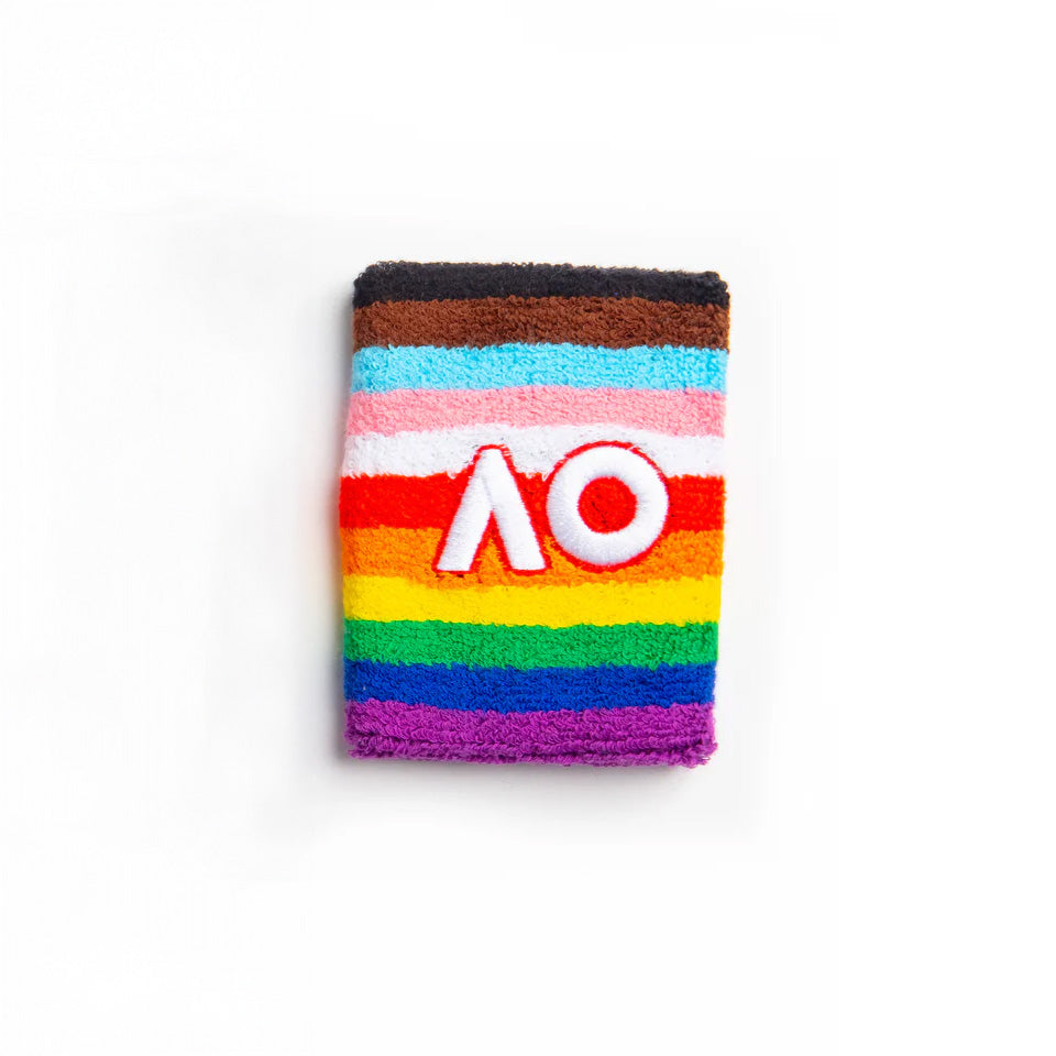 【全豪オープンテニス】AOロゴボーダーリストバンド