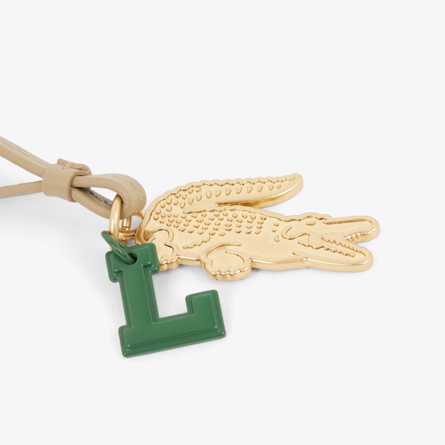 【ラコステ/LACOSTE】ミラーラケットワニチャーム