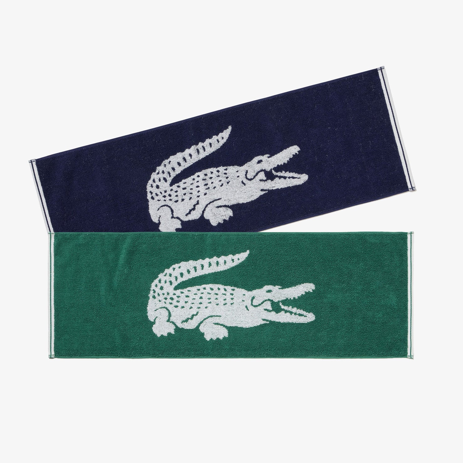【ラコステ/LACOSTE】ワニロゴジャカードスポーツタオル