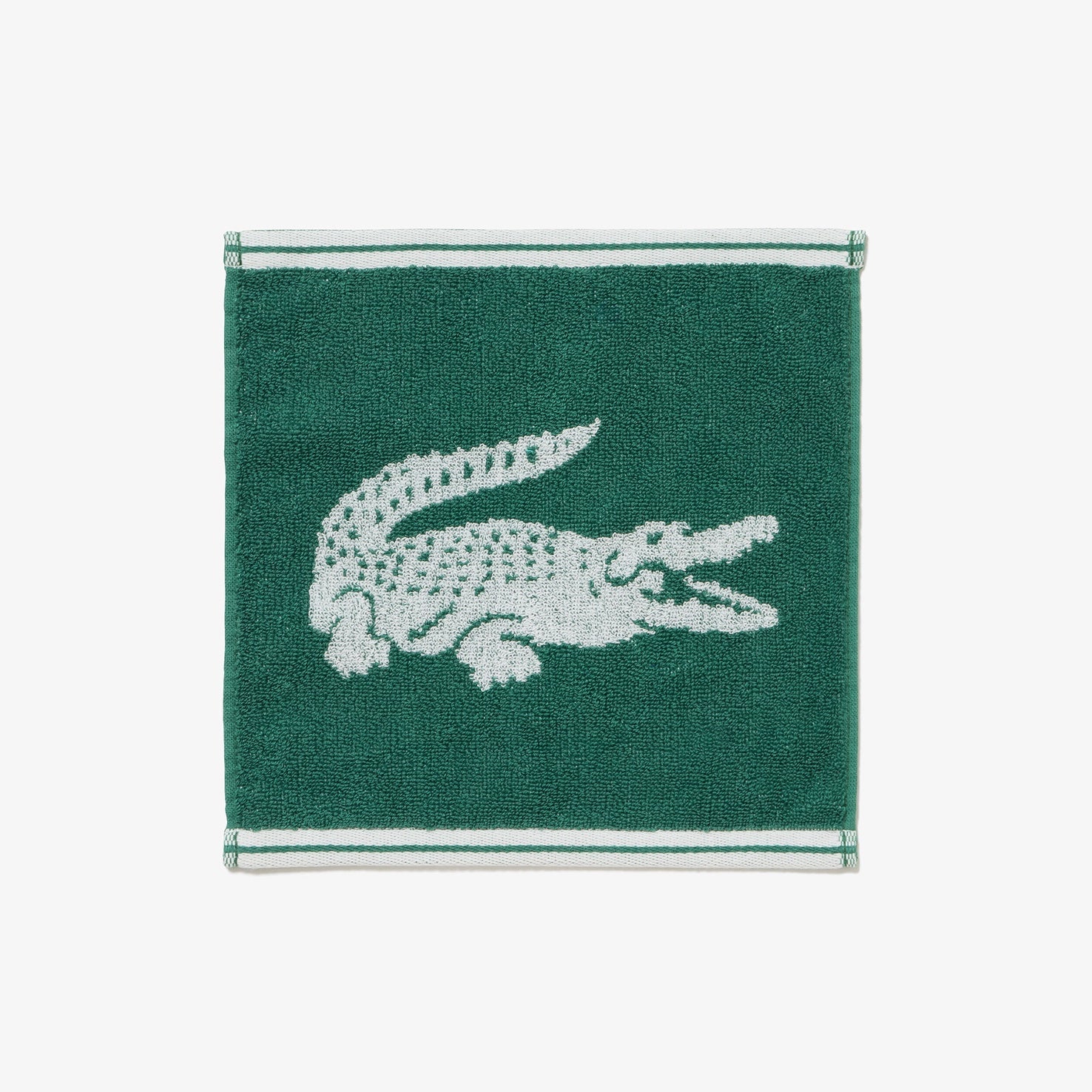 【ラコステ/LACOSTE】ワニロゴジャカードハンカチタオル