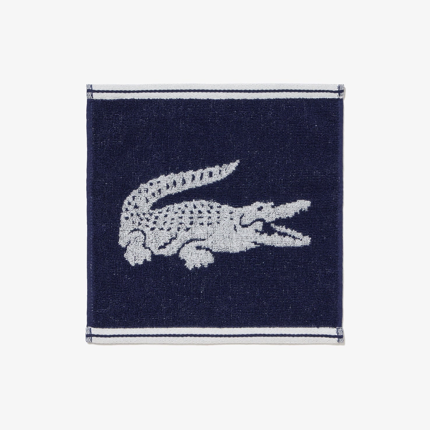 【ラコステ/LACOSTE】ワニロゴジャカードハンカチタオル