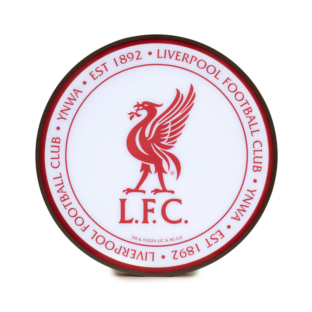 リバプール サッカーグッズ 12インチLEDウォールライト