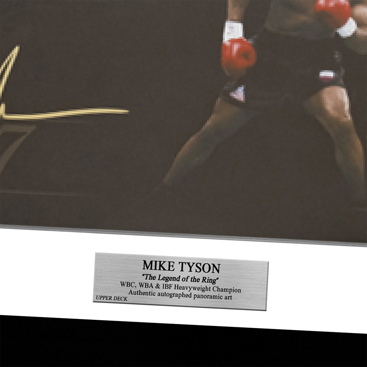 メモラビリア】 マイク・タイソン HISTORICAL TIMELINE | WOWOW百貨店