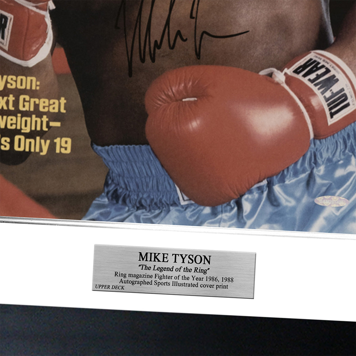 【メモラビリア】 マイク・タイソン KID DYNAMITE SPORTS ILLUSTRATED COVER POSTER