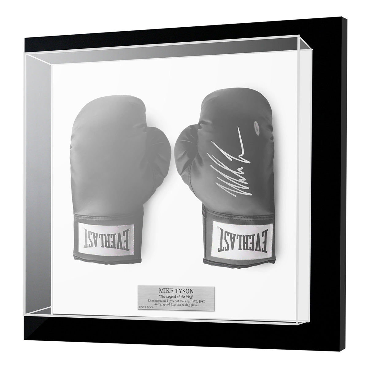 【メモラビリア】 マイク・タイソン BLACK EVERLAST BOXING GLOVE
