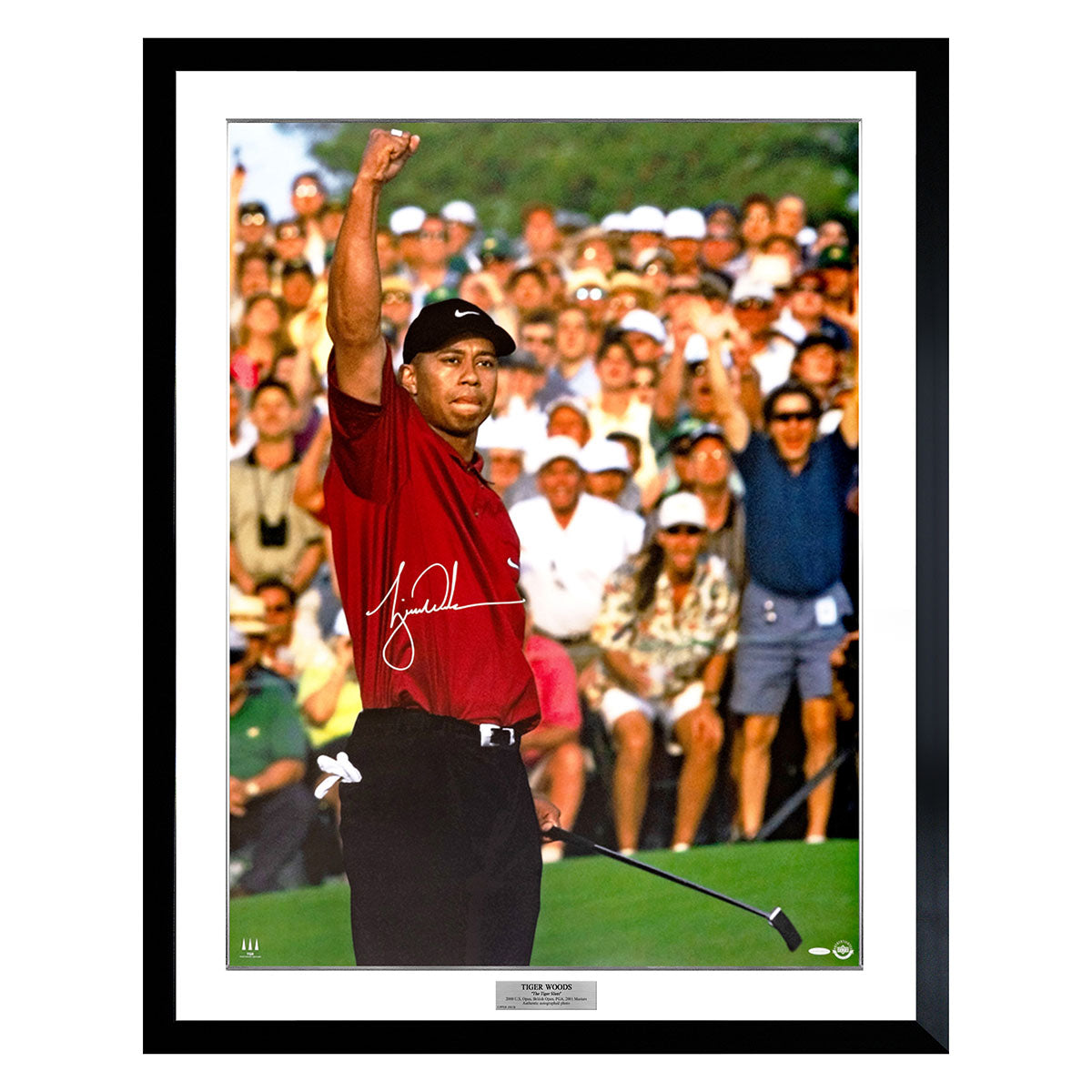 【メモラビリア】 タイガー・ウッズ 2001 MASTERS
