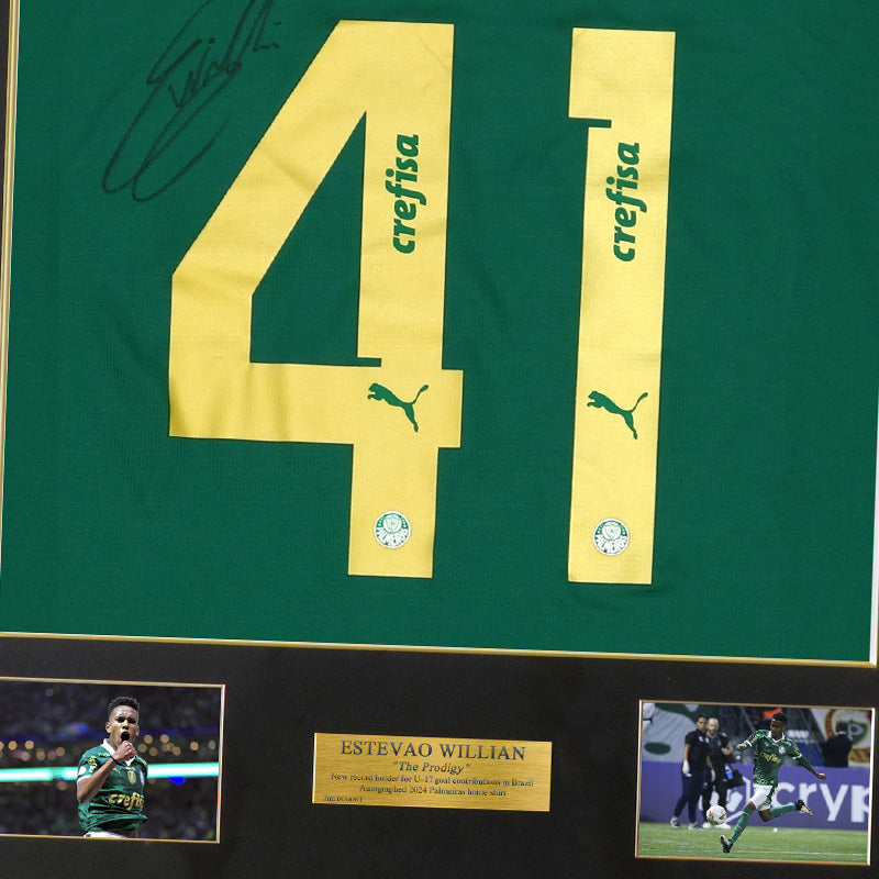 メモラビリア】エステバン直筆サイン入りパルメイラス2024ホーム