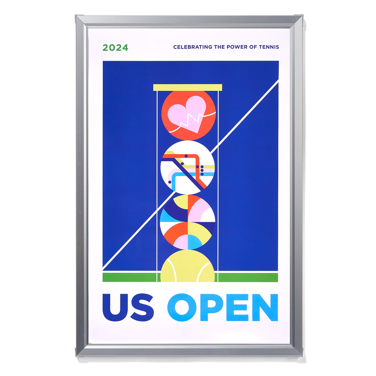 全米オープンテニス】2024テーマアート ポスター | WOWOW百貨店