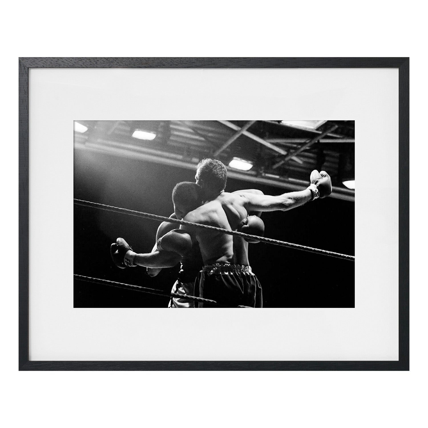 Combat entre Mohamed Ali et Henry Cooper à Londres 1966（フレームセット）【YELLOWKORNER】モハメド・アリ対ヘンリー・クーパー