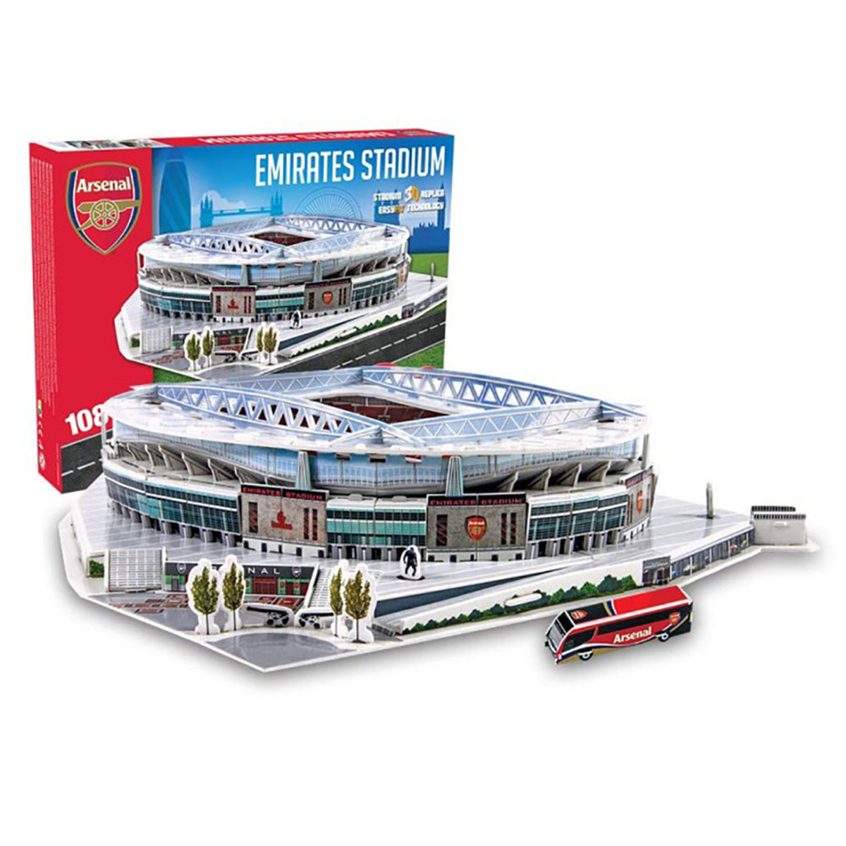 アーセナル サッカーグッズ 3Dスタジアムパズル