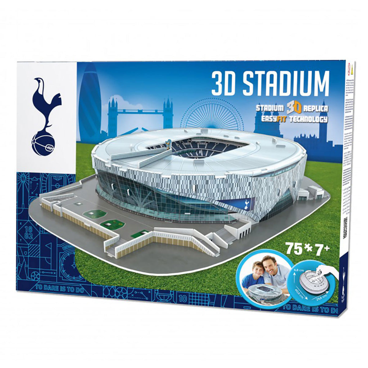 トッテナム サッカーグッズ 3Dスタジアムパズル