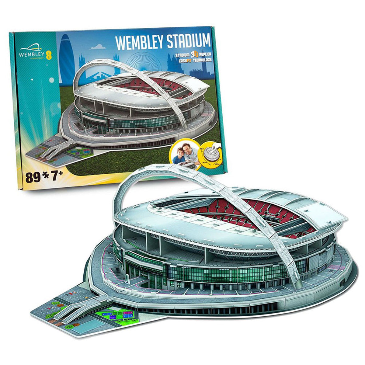 ウェンブリー サッカーグッズ 3Dスタジアムパズル