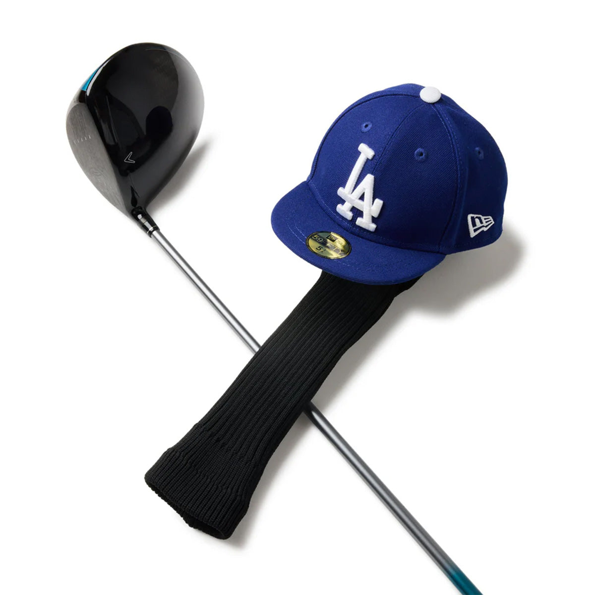 【ニューエラ／NEW ERA】 ゴルフ ヘッドカバー ロサンゼルス・ドジャース