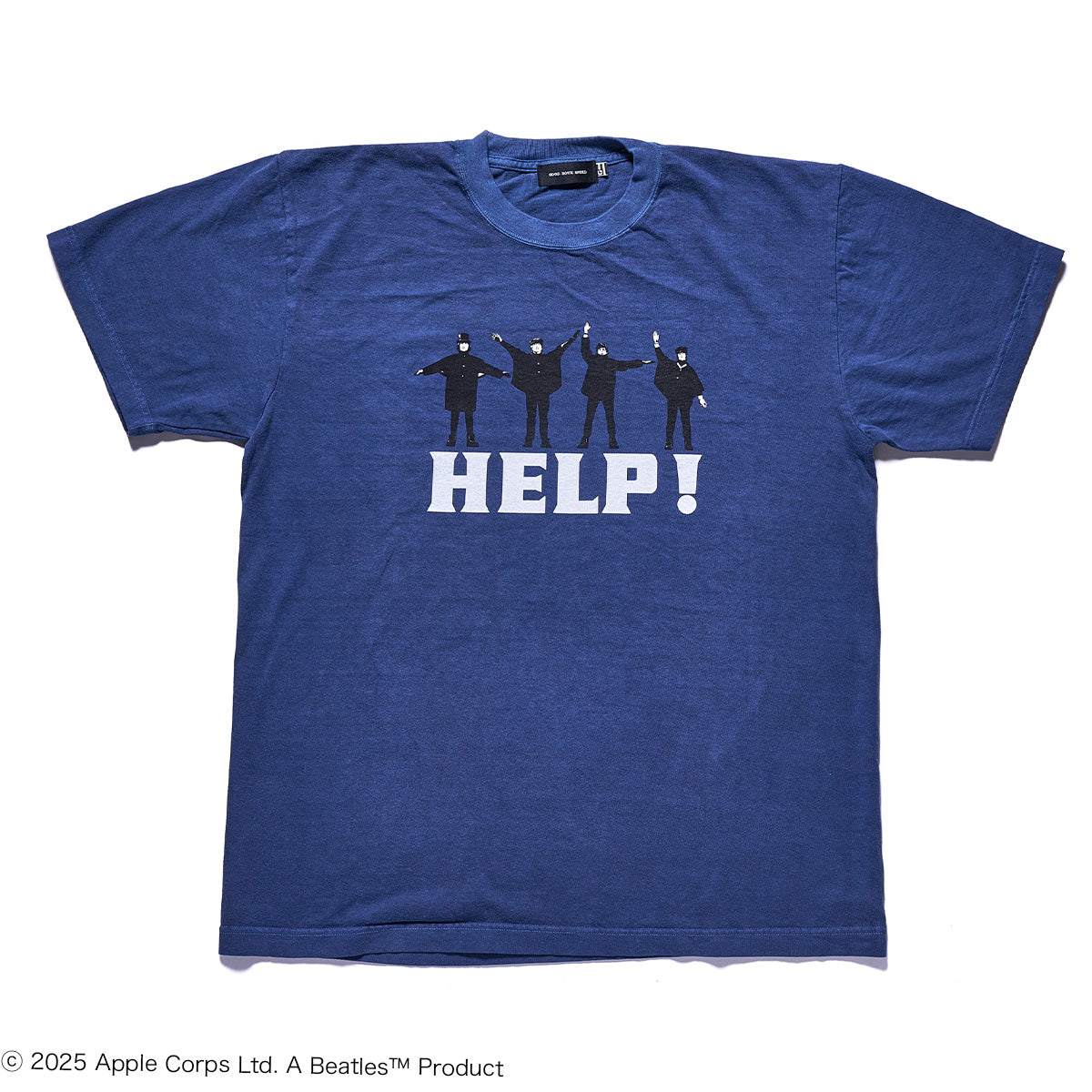ザ・ビートルズ（THE BEATLES） バンドTシャツ HELP! グリッタープリント【グッドロックスピード/GOOD ROCK SPEED】