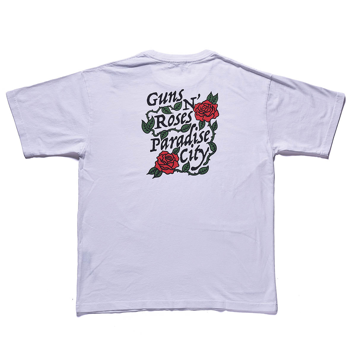 ガンズ・アンド・ローゼス（GUNS N` ROSES） ローズロゴTシャツ 【U/MUSIC】