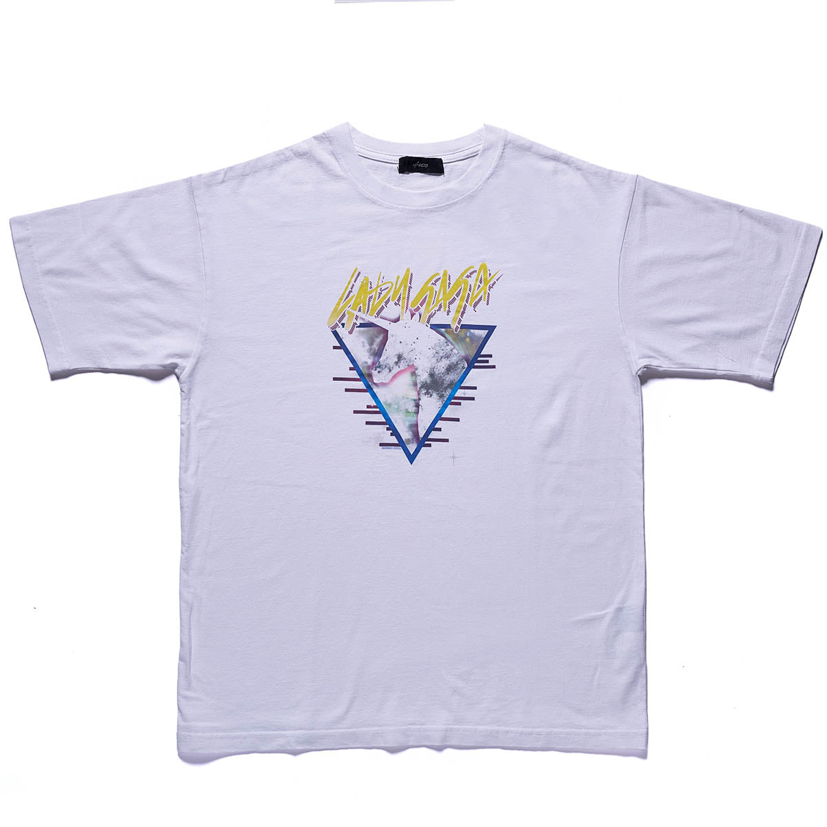 レディー・ガガ（LADY GAGA）ユニコーンロゴTシャツ 【U/MUSIC
