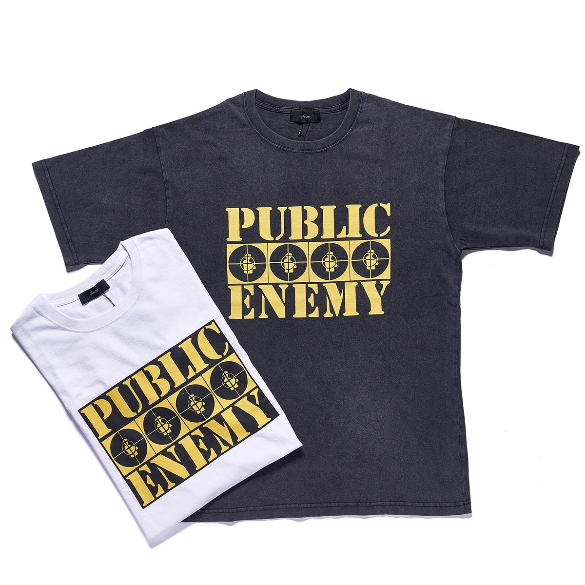 パブリック・エネミー（PUBLIC ENEMY）BOX LOGO Tシャツ 【U/MUSIC