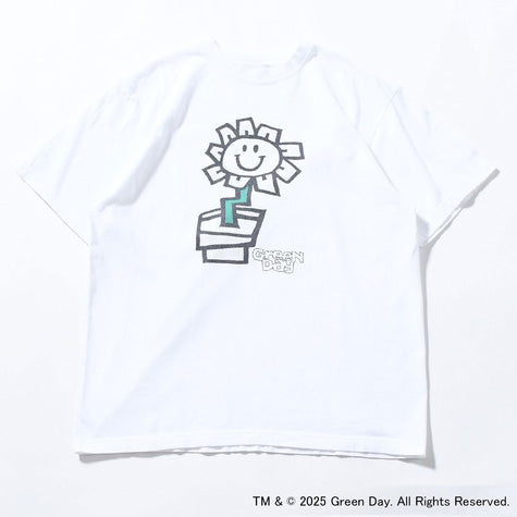 グリーン・デイ(GREEN DAY）FLOWER Tシャツ 【ジョンブル/JOHNBULL】