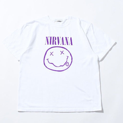 ニルヴァーナ(NIRVANA)SMILEY Tシャツ 【ジョンブル/JOHNBULL】