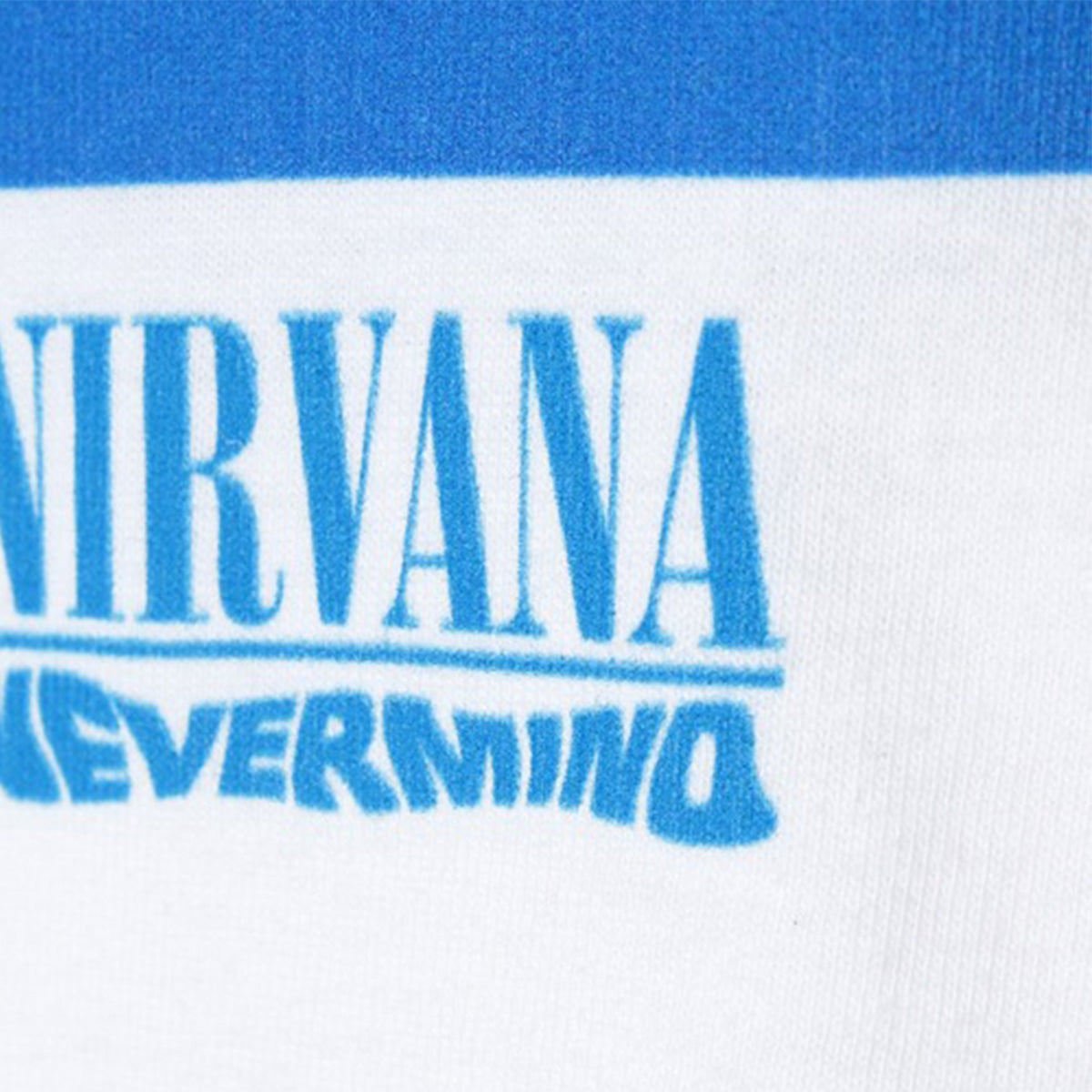 二ルヴァーナ(NIRVANA） NEVER MIND リンガーTシャツ【グッドロック