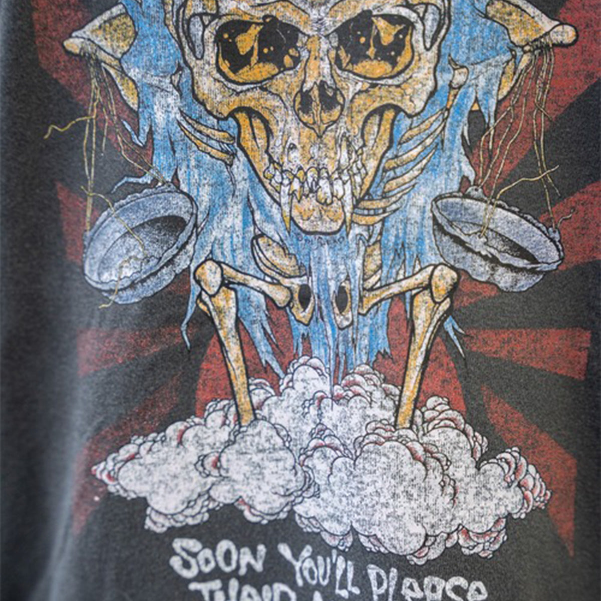 メタリカ(METALLICA）ピグメントTシャツ【グッドロックスピード/GOOD ROCK SPEED】