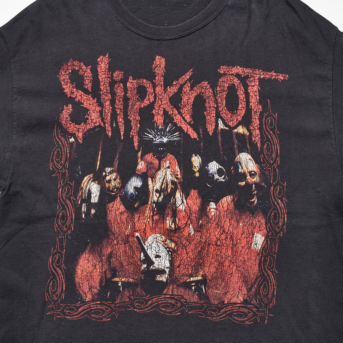 【ベルベルジン遊歩道店】'00s スリップノット/Slipknot  Tシャツ（赤プリント）｜BerBerJin Yuhodo