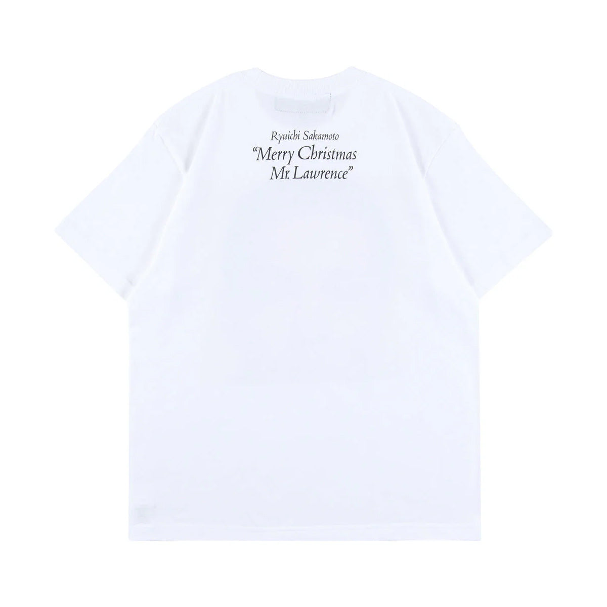 坂本龍一 「Merry Christmas Mr.Lawrence」 Tシャツ【MLE】 | WOWOW百貨店