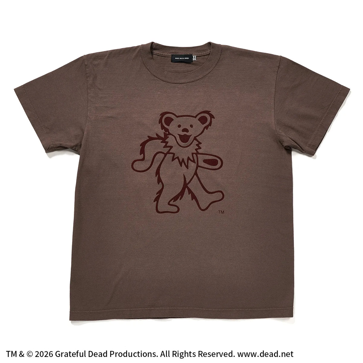 グレイトフル・デッド(GRATEFUL DEAD)フロッキーベアプリント T グレイトフル・デッド(GRATEFUL DEAD)フロッキーベアプリント T