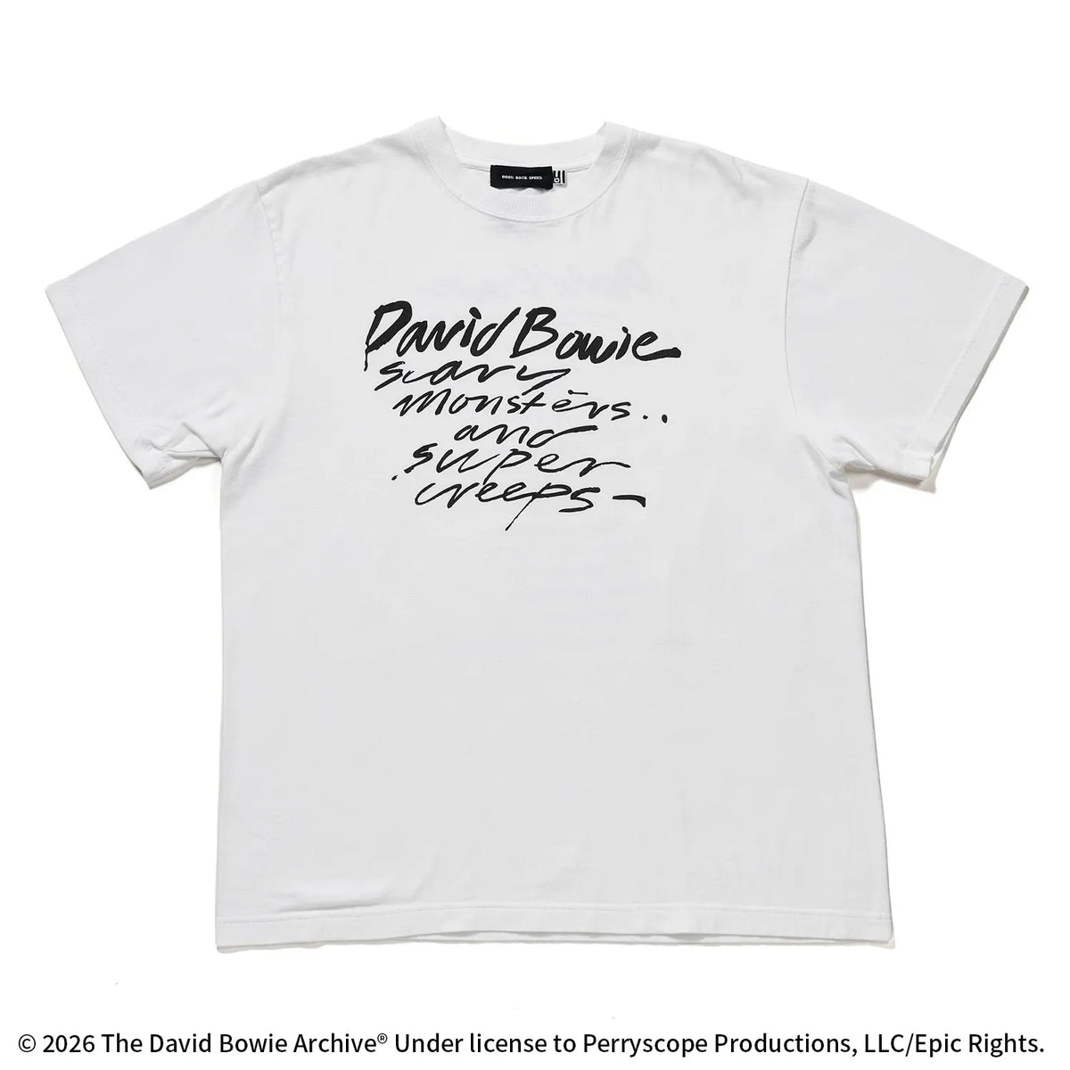 メゾンスペシャル　Tシャツ　デビットボウイ デヴィッド・ボウイやビートルズの写真が目印！ メゾンスペシャル×雑誌