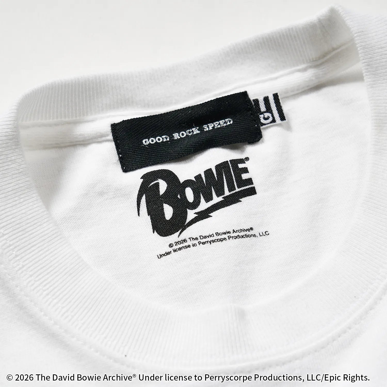 デヴィッド・ボウイ(DAVID BOWIE）SOUND AND VISIONプリント Tシャツ