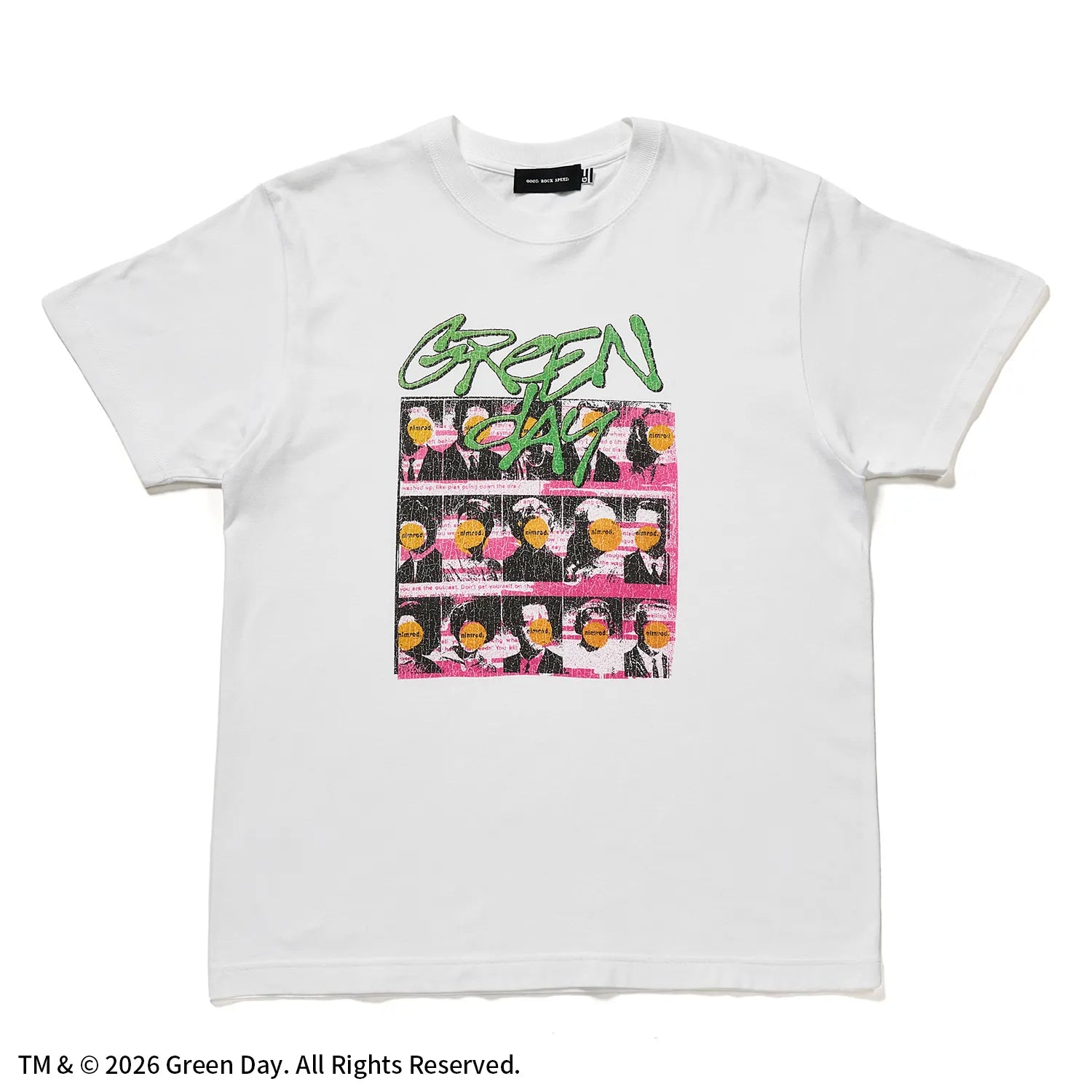 グリーン・デイ（GREENDAY）nimrod BACK CIVER Tシャツ【グッドロックスピード/GOOD ROCK SPEED】