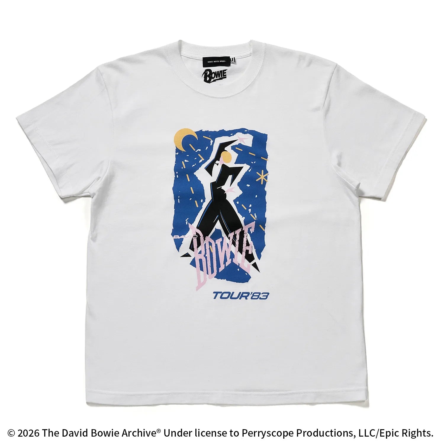 デヴィッド・ボウイ（DAVID BOWIE）TOUR1983 Tシャツ【グッドロックスピード/GOOD ROCK SPEED】