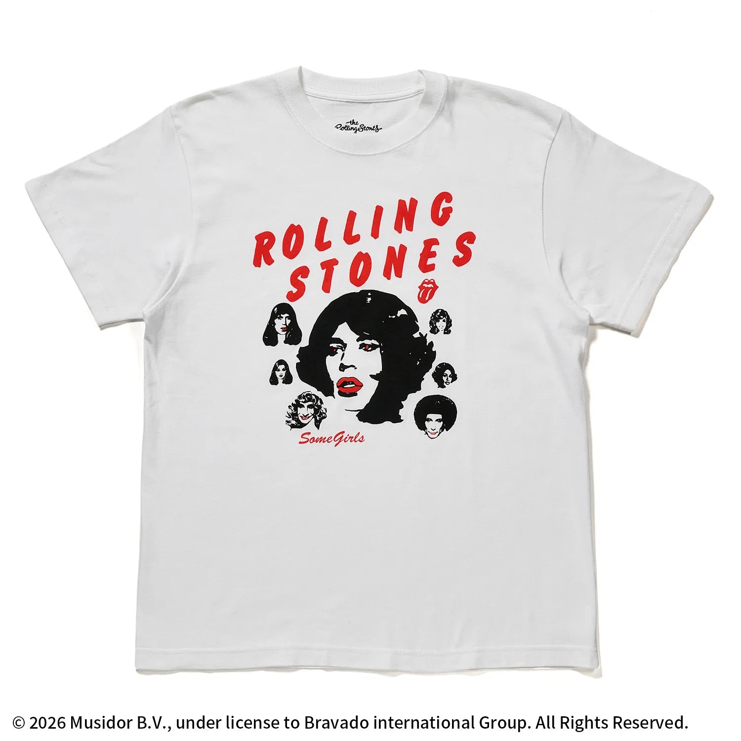 ザ・ローリング・ストーンズ(THE ROLLONG STONES)SOME GIRLS PRINT Tシャツ【グッドロックスピード/GOOD ROCK SPEED】