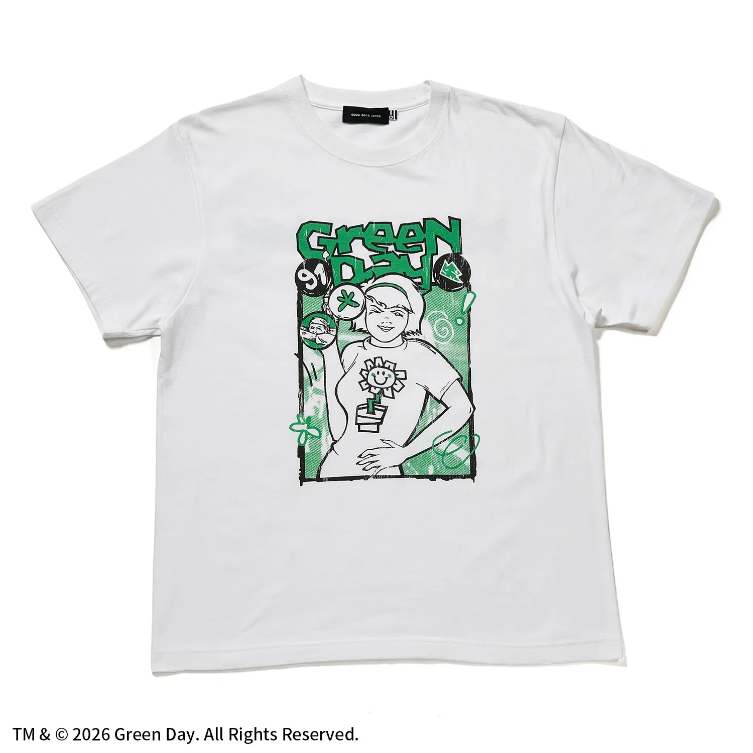 グリーン・デイ（GREEN DAY）KERPRUNK Tシャツ【グッドロックスピード/GOOD ROCK SPEED】