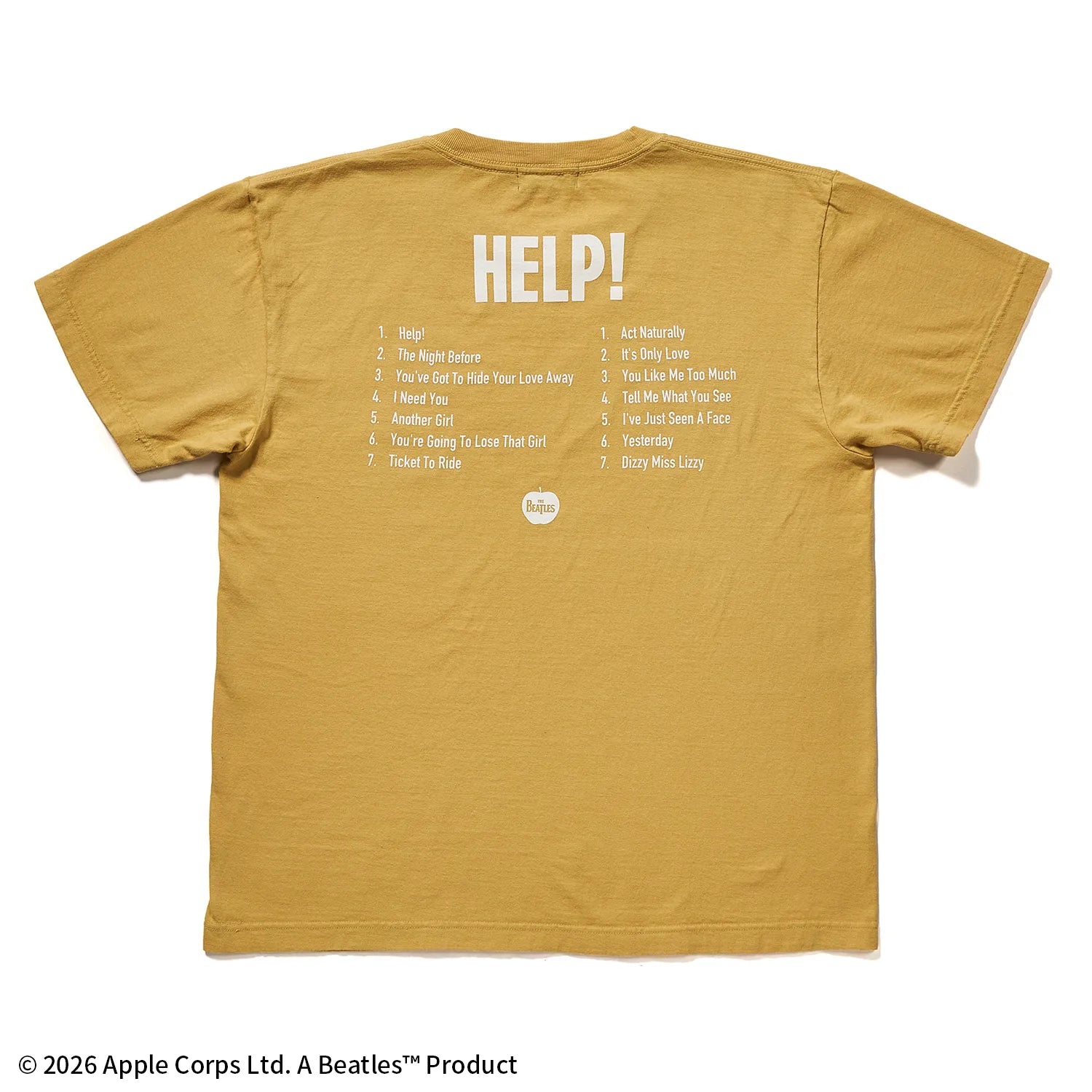 ザ・ビートルズ（THE BEATLES）HELP Tシャツ【グッドロックスピード