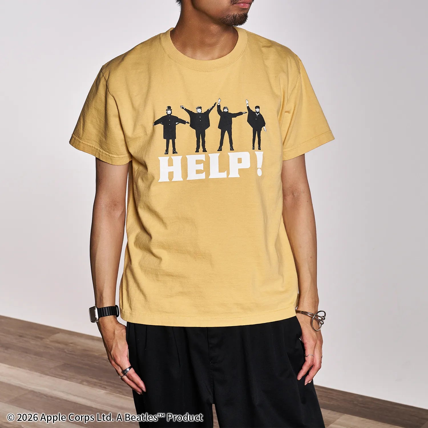 ザ・ビートルズ（THE BEATLES）HELP Tシャツ【グッドロックスピード