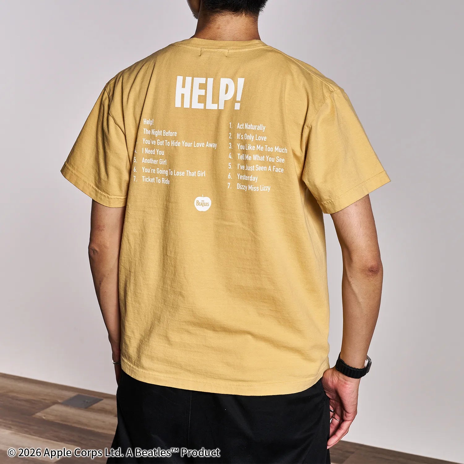 ザ・ビートルズ（THE BEATLES）HELP Tシャツ【グッドロックスピード