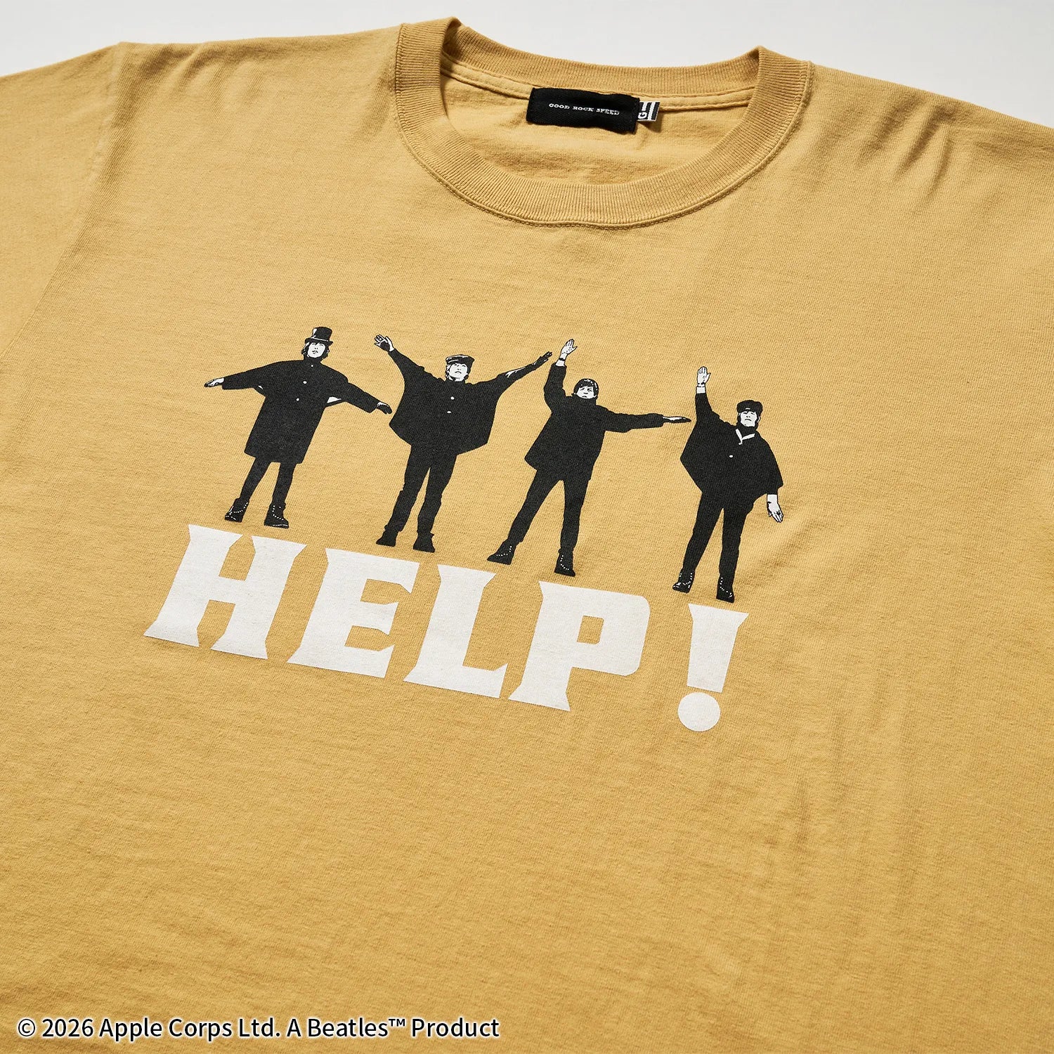 ザ・ビートルズ（THE BEATLES）HELP Tシャツ【グッドロックスピード