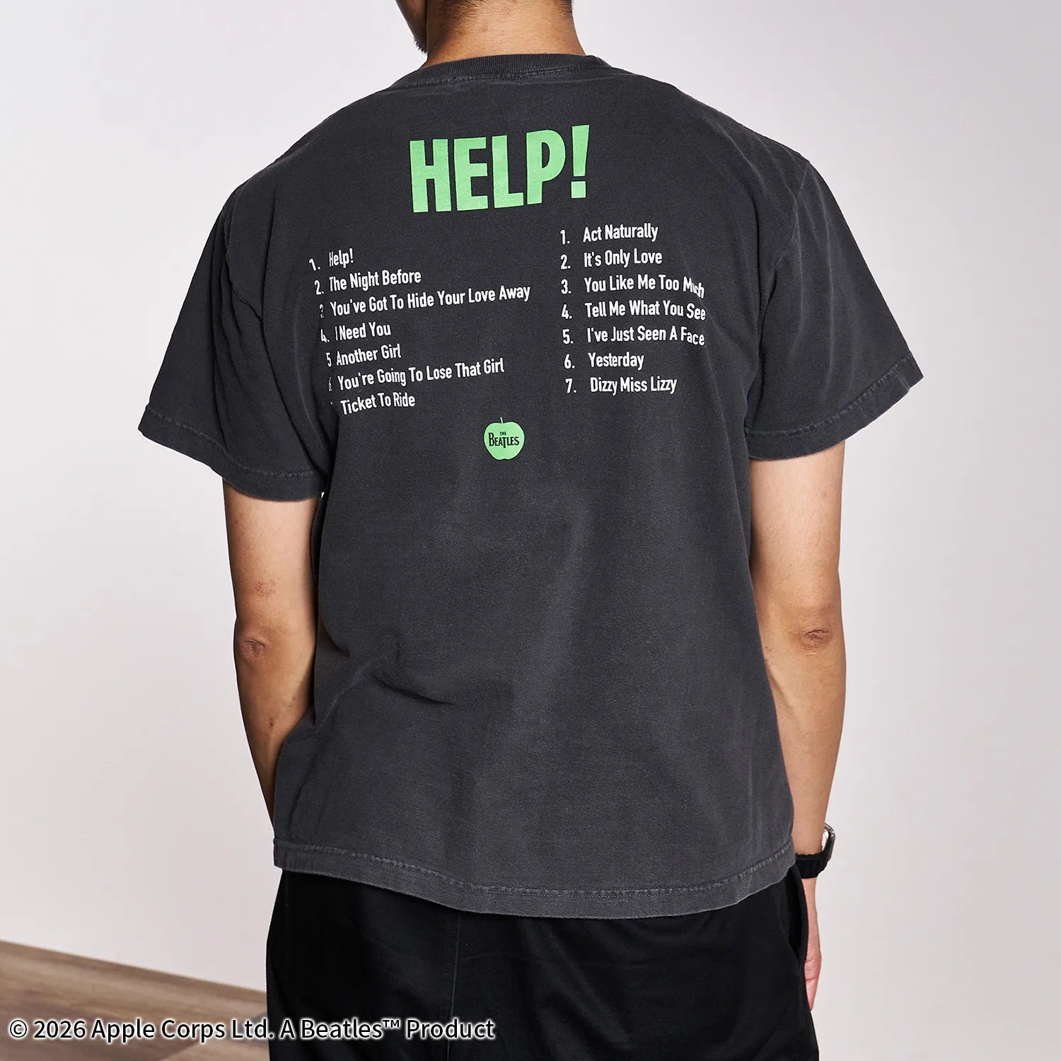 ザ・ビートルズ（THE BEATLES）HELP Tシャツ【グッドロックスピード