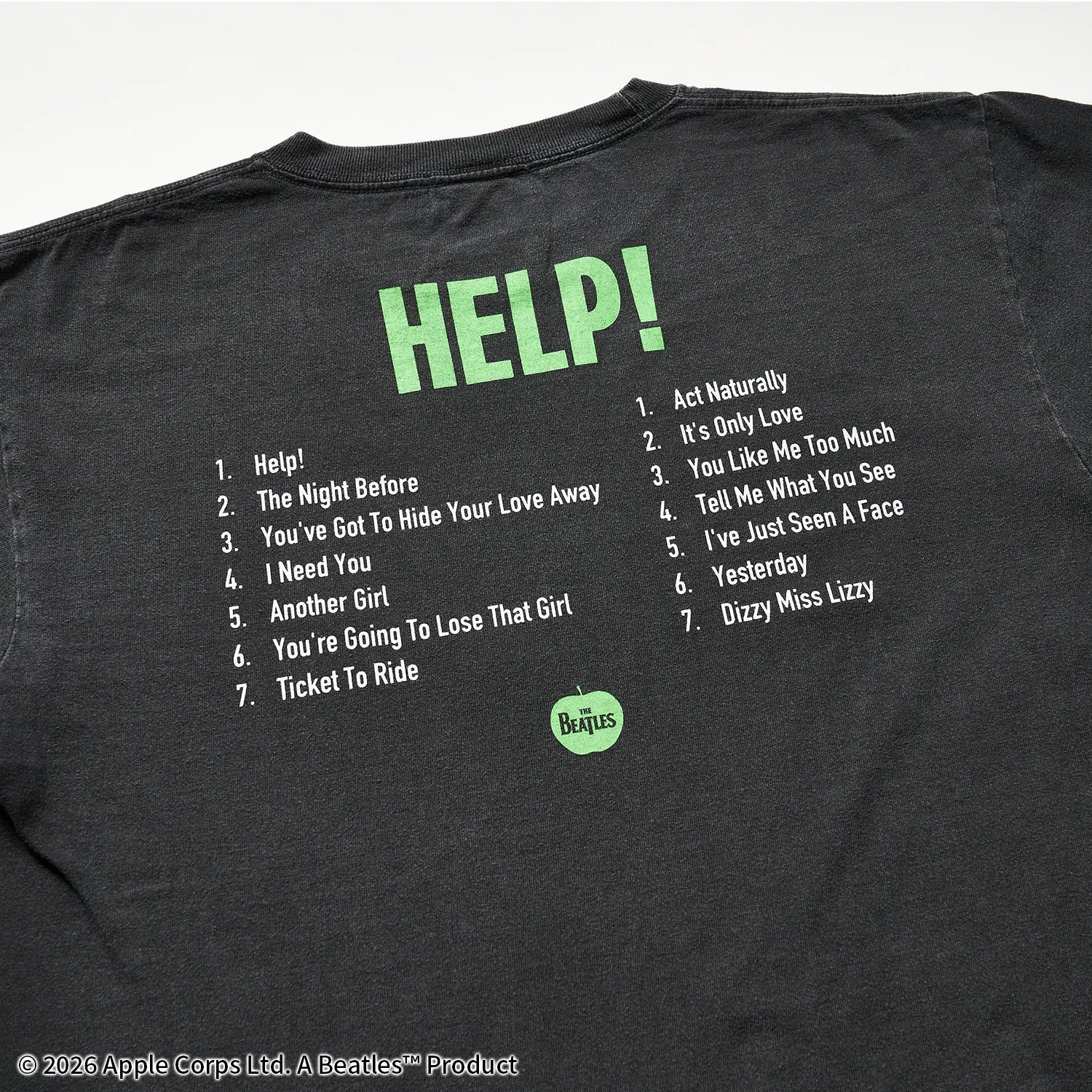 ザ・ビートルズ（THE BEATLES）HELP Tシャツ【グッドロックスピード