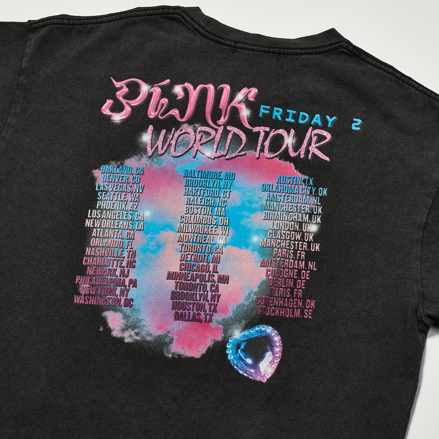 ニッキー・ミナージュ(NICKY MINAJ）PINK FRIDAY 2 WORLD TOUR Tシャツ