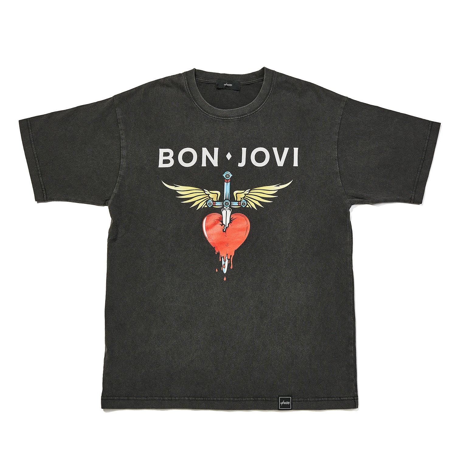 ボン・ジョヴィ(BON JOVI)SLOPPERY WHEN WET WORLD TOUR Tシャツ【U