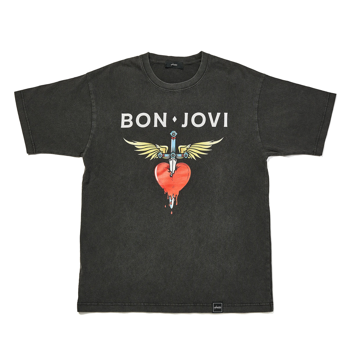 ボン・ジョヴィ(BON JOVI)SLOPPERY WHEN WET WORLD TOUR Tシャツ【U 