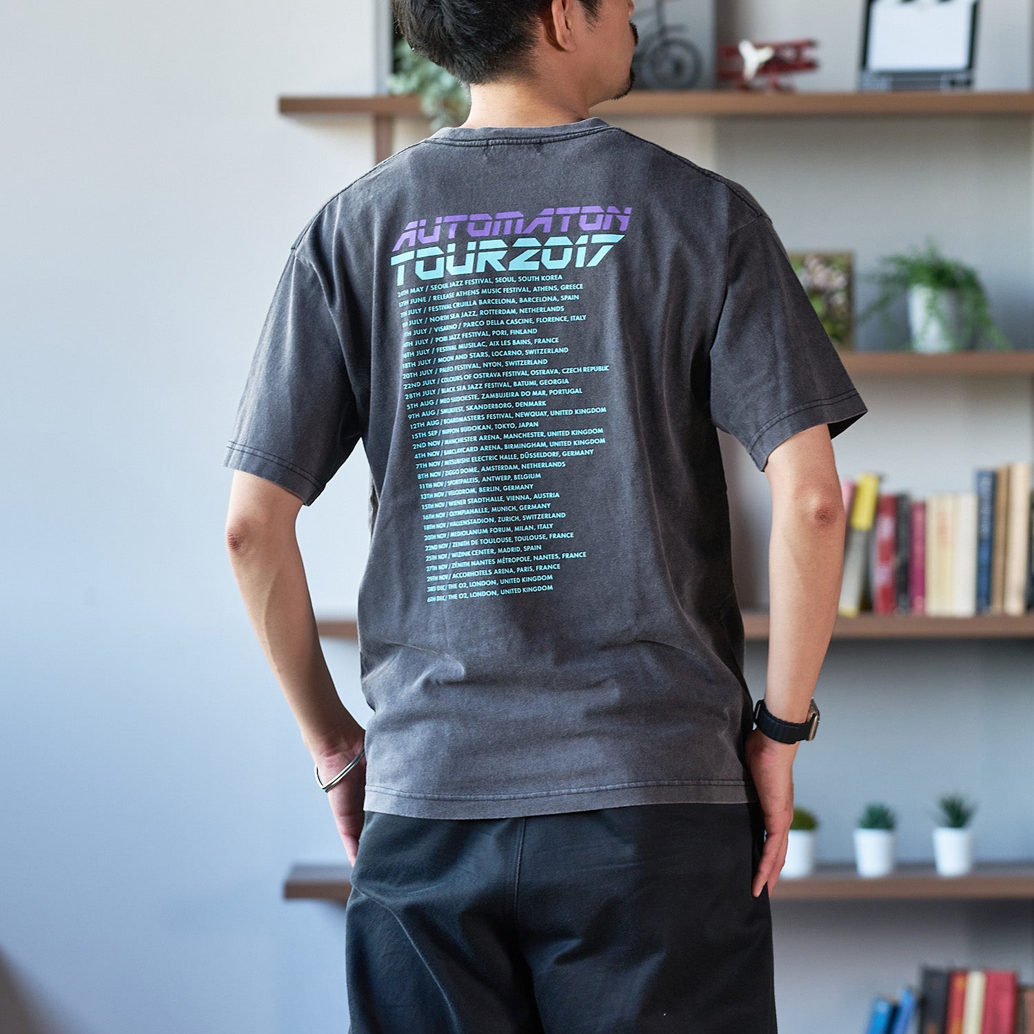 ジャミロクワイ(JAMIROQUAI)AUTOMATION TOUR 2017 Tシャツ【U/MUSIC