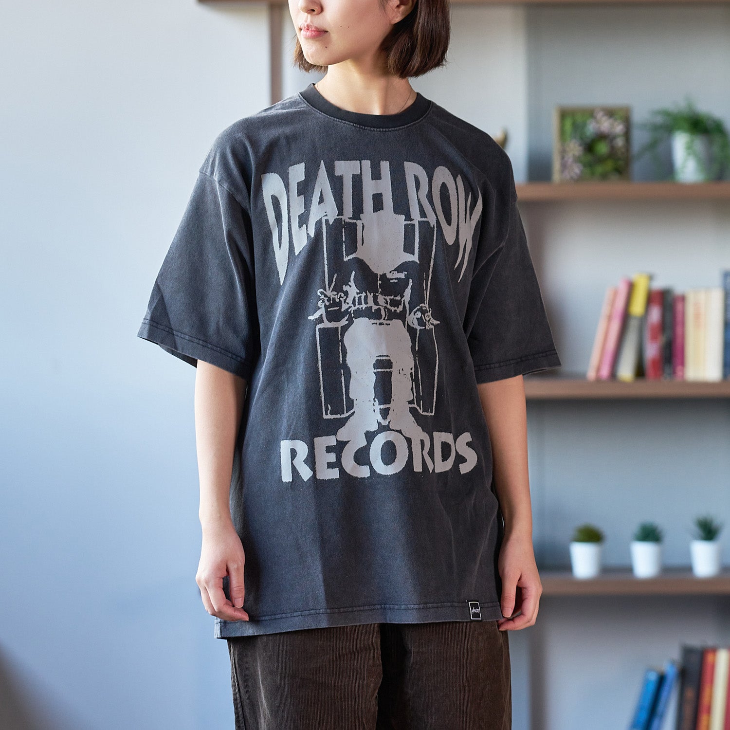 デス・ロウ・レコード(DEATH LOW RECORDS）OFFICIAL LOGO Tシャツ【U/MUSIC】