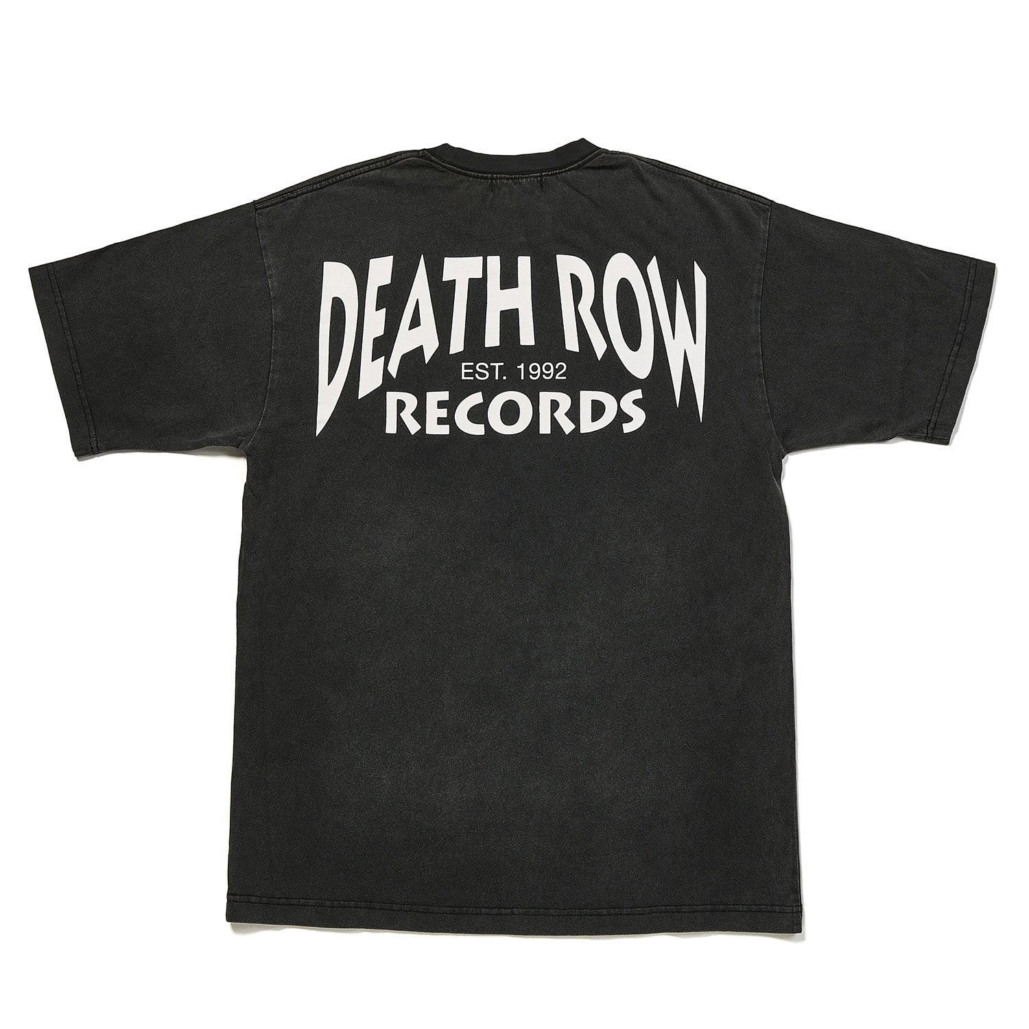 デス・ロウ・レコード(DEATH LOW RECORDS） BACK PRINTNAME Tシャツ【U/MUSIC】