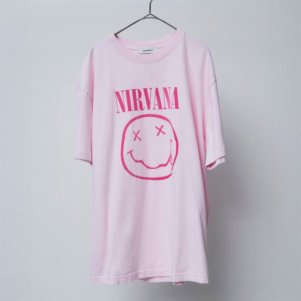 ニルヴァーナ(NIRVANA)SMILEY Tシャツ【ジョンブル/JOHNBULL】